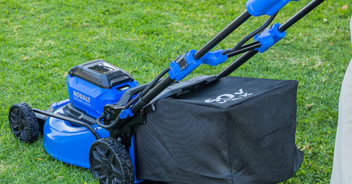 Kolbalt gen4 40 volt push lawn mower Kolbalt gen4 40 volt push lawn mower