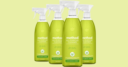 Method All Purpose Cleaner Spray Lime Sea salt pack of 4