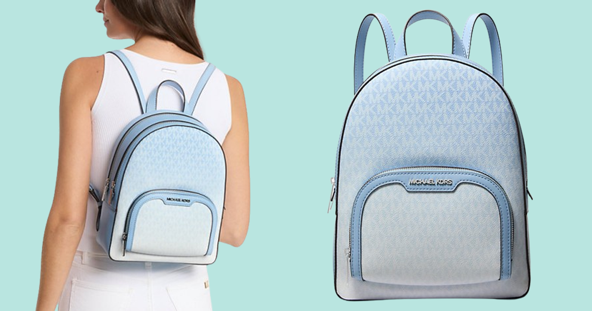 Michael Kors Jaycee Medium Ombre Signature Logo Backpack