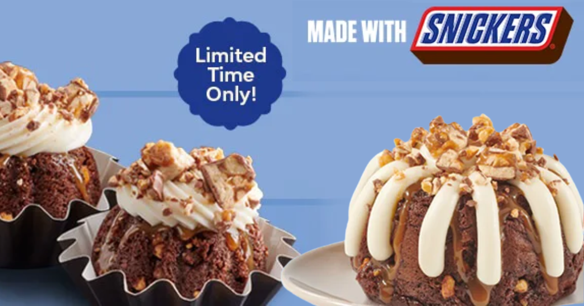 bogo Nothing Bundt Cake Snickers