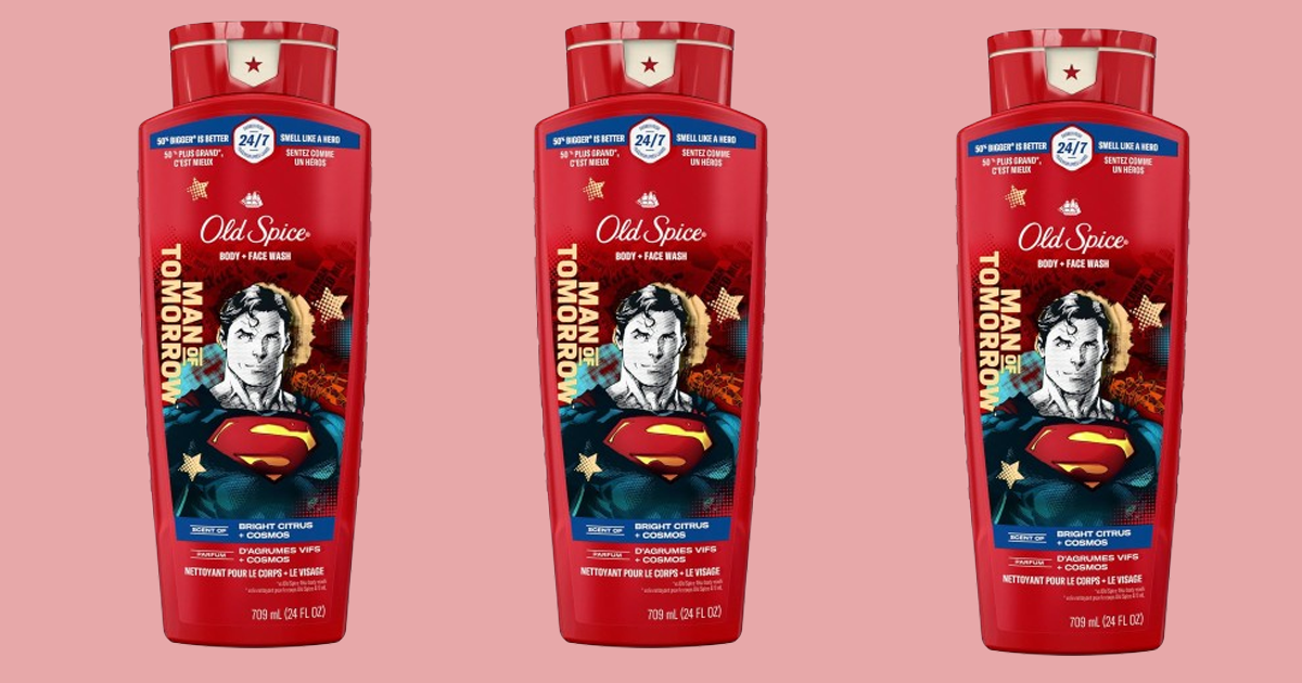 Old Spice Body Wash Batman Old Spice Body Wash Superman