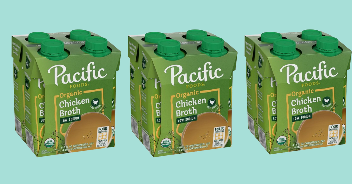 Pacific Foods Low Sodium Organic Free Range Chicken Broth