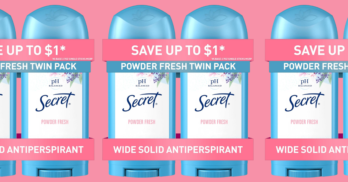 Secret Deodorant Secret Deodorant