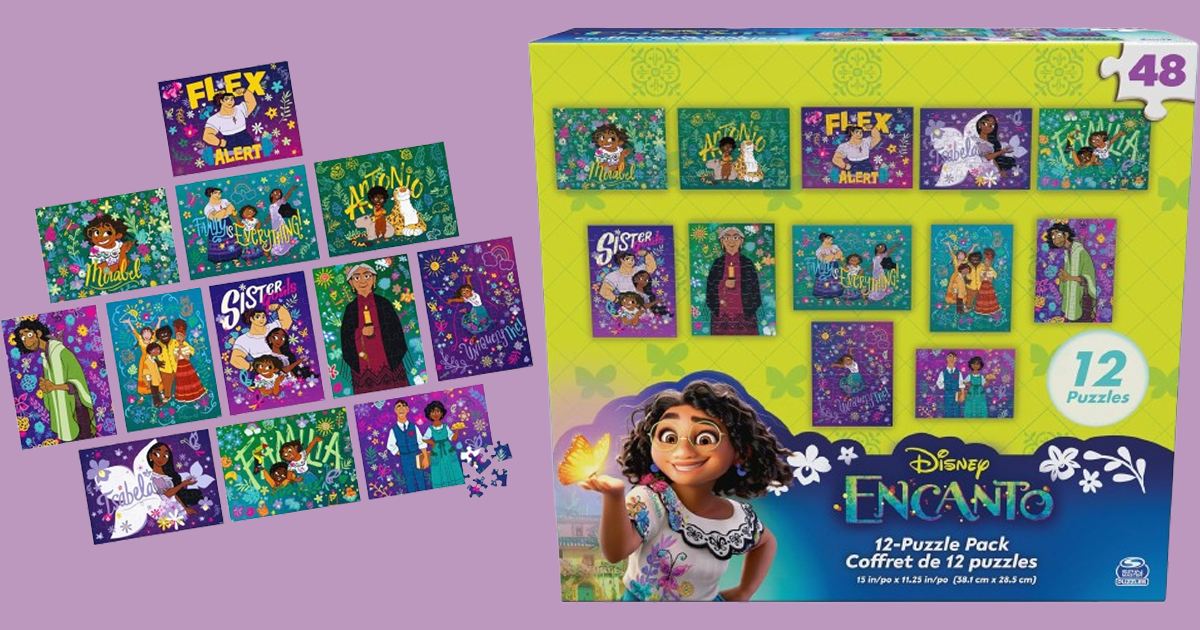 Spin Master Games Disney Encanto 12 Pack Puzzle Spin Master Games Disney Encanto 12 Pack Puzzle