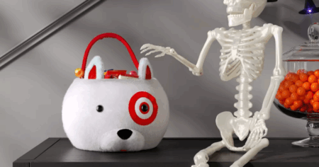 TARGET HALLOWEEN BASKET