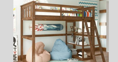 Twin Loft Bed 1