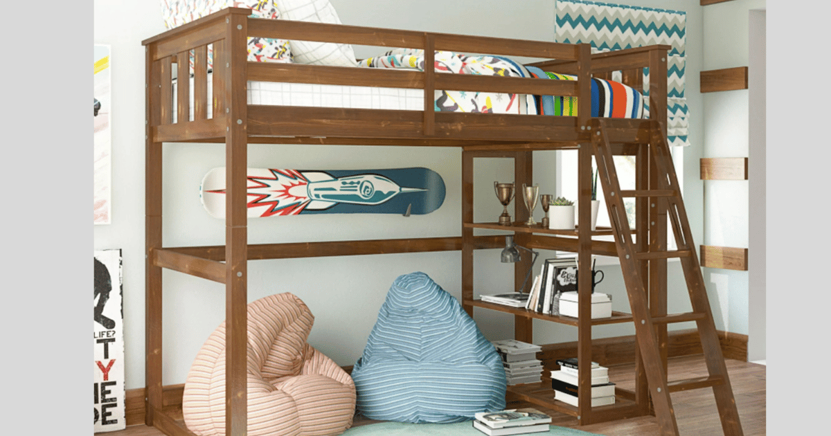 Twin Loft Bed 1