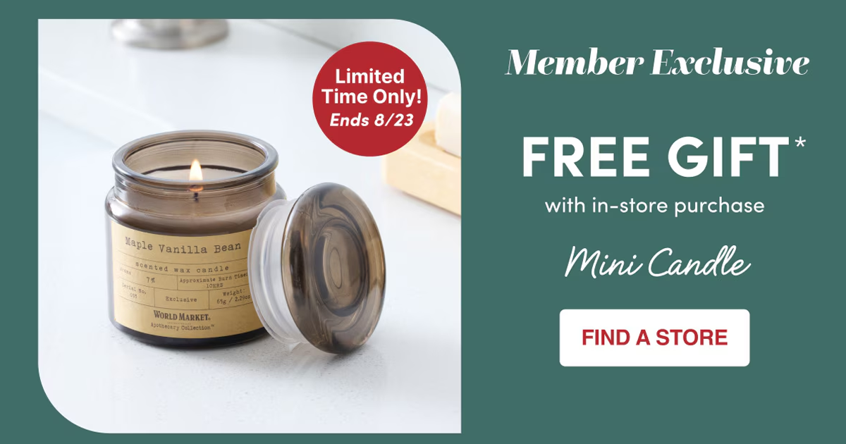 free candle gift free candle gift