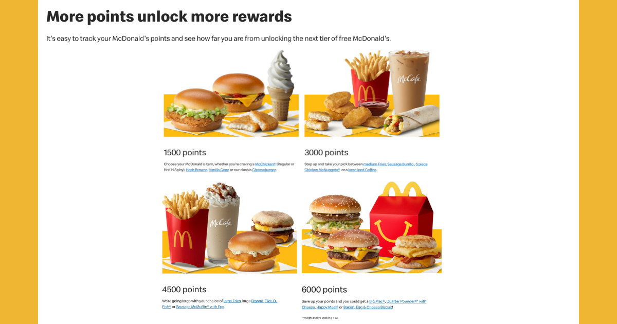 mcdonald s my rewards mcdonald s my rewards
