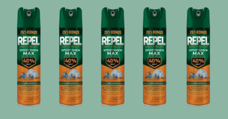 repel sportsmen max formula insect repellent aerosol spray